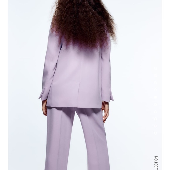 ZARA Blazer Purple - Picture 4 of 5